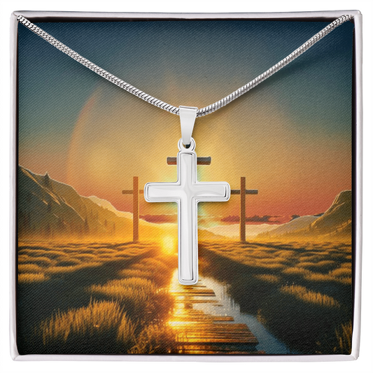 Artisan Cross Necklace