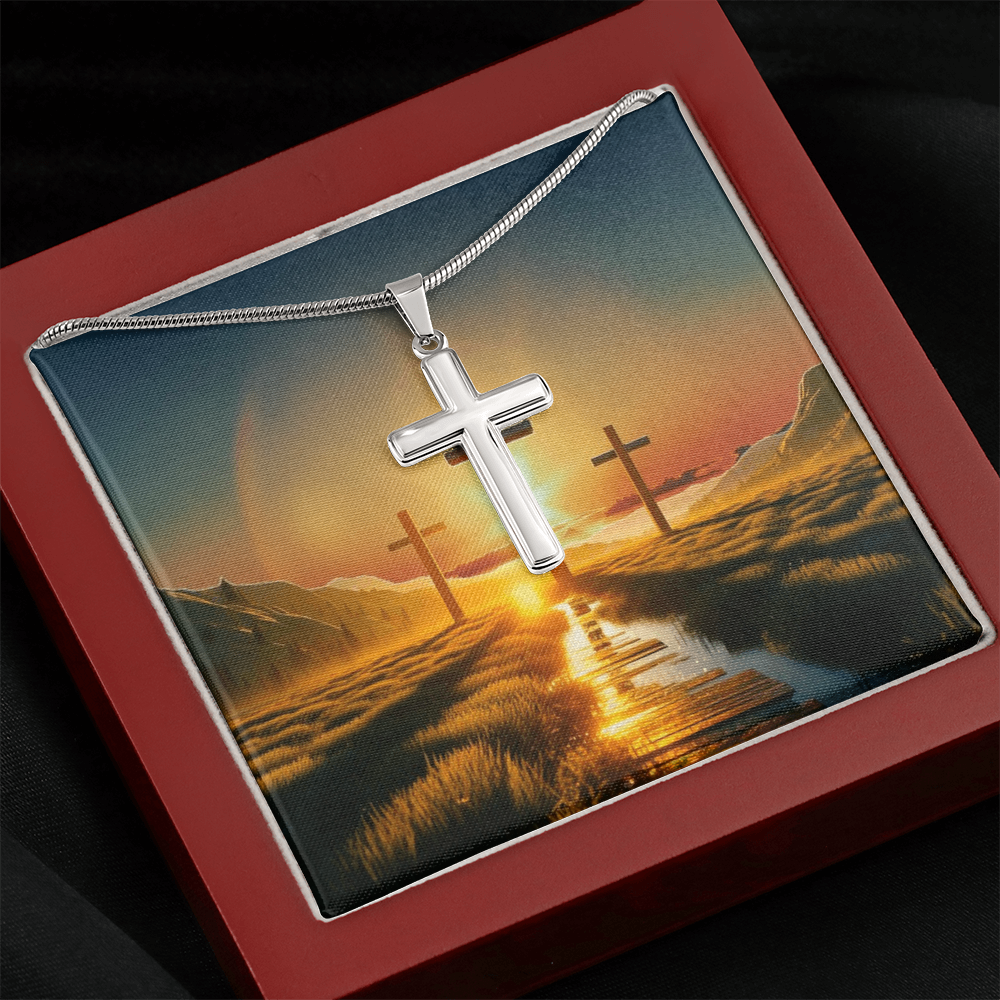 Artisan Cross Necklace