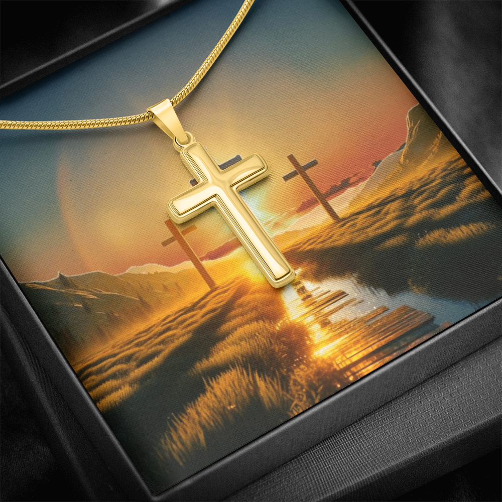 Artisan Cross Necklace